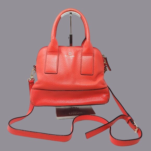 kate spade Handbags - Kate Spade Orange Purse Bag Top Handle Crossbody Satchel